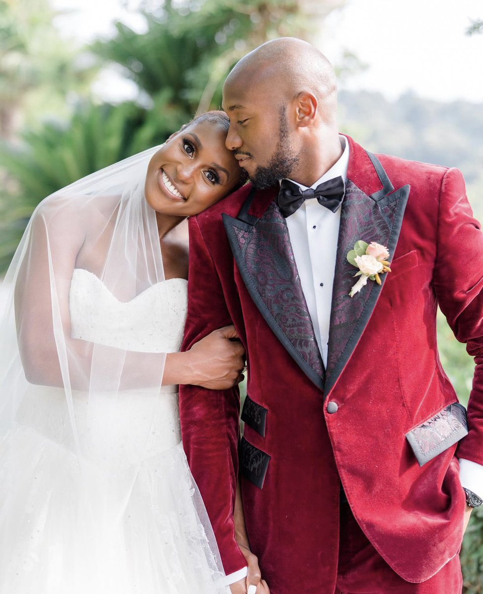 weareNHC's tweet photo. Wedding Bliss .. @issarae tied the knot with the love of her life Louis Diame in the South of France .. we always stan for love 💕                                               #naturalhairculture #issarae #issaraewedding #blacklove #wedding #weddingdress #tiedtheknot https://t.co/Yf9S53A3ec