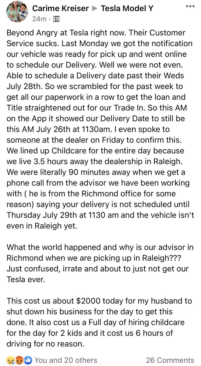 TomasHearty's tweet image. #tesladeliveryissues $tslaq