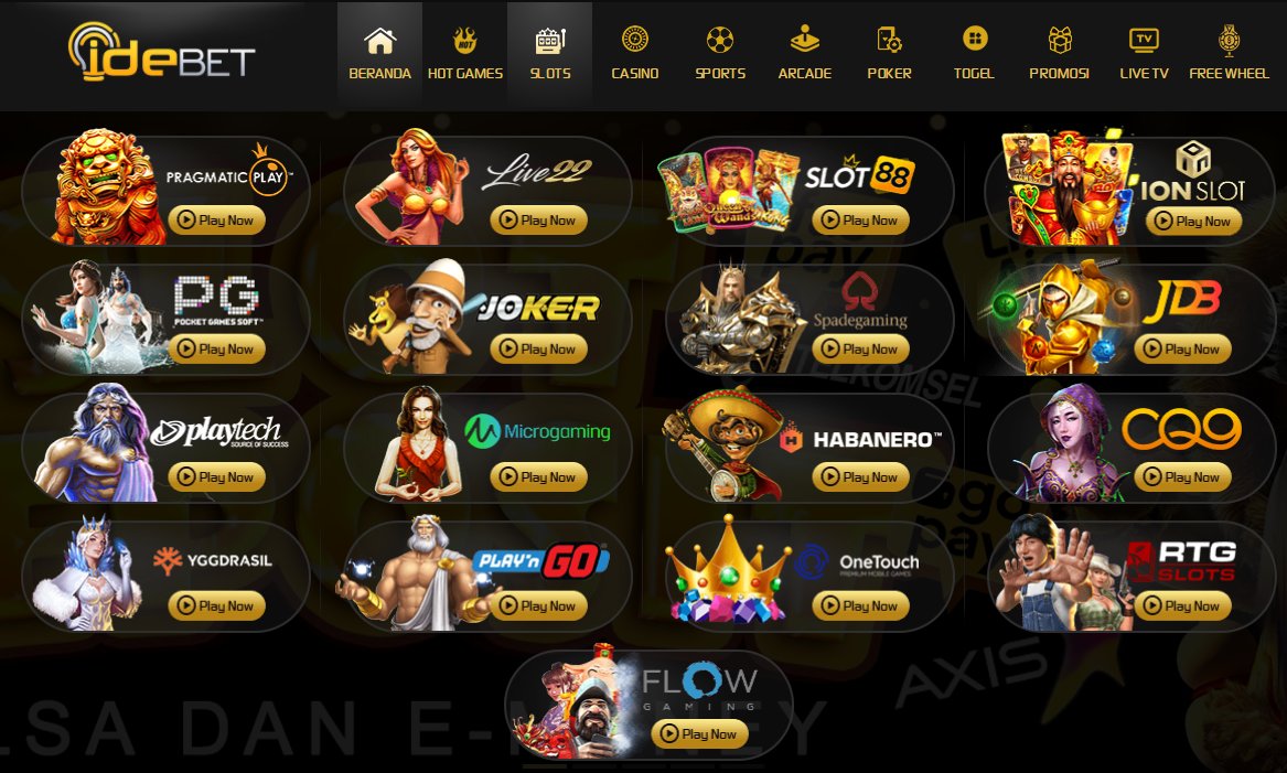 idebet on Twitter: "Situs Daftar Slot Online Terlengkap & Terpercaya Di Indo