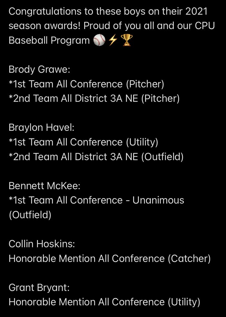 Postseason Awards! Great job fellas! ⬇️⬇️