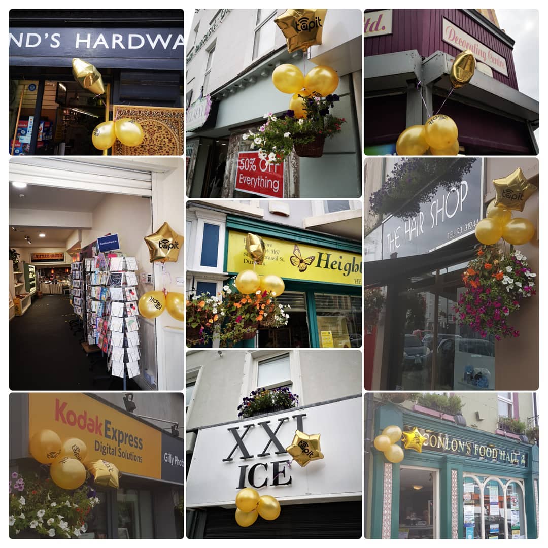 tapit_ie's tweet photo. Now that the 'C' virus is hopefully behind us - We can start our promotions again.....We've had great responses to our previous competitions!  Simply spend in a Tapit partner business to be eligible to win!
Who remembers the Gold Baloons!! 
#LouthChat #TapitRewards https://t.co/Rxb3t691uW
