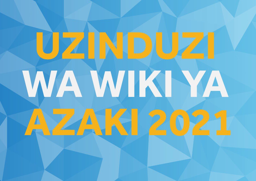 CSOWeek's tweet photo. Baada ya kimya cha takribani mwaka mmoja, tunarudi tena.
#UzinduziWikiYaAzaki2021 https://t.co/bq2FtA5mkB