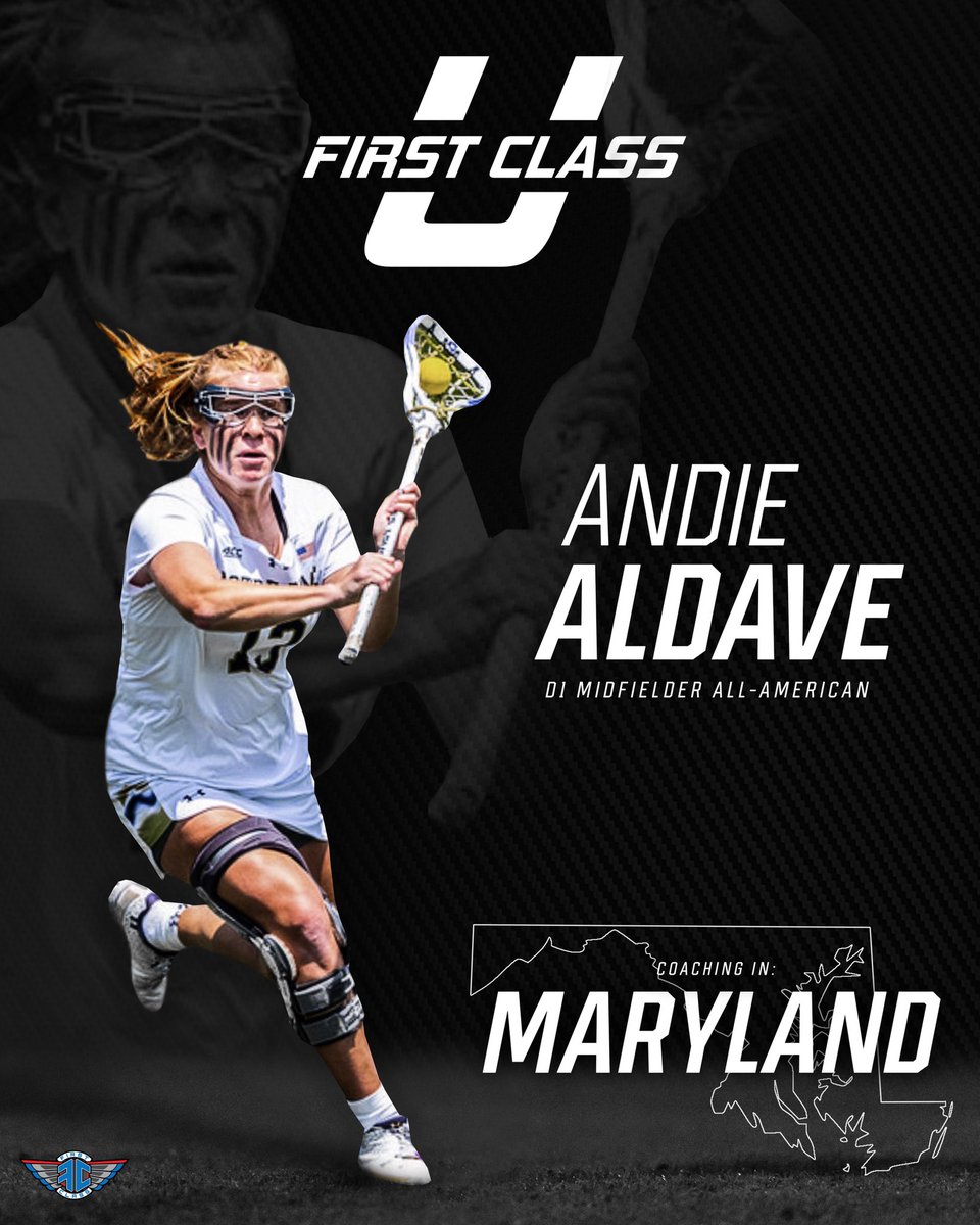 firstclasslax_'s tweet photo. Big announcements to start off the week!
First off, so pumped to bring our girl @andiealdave on board FCL U!
2x 1st Team All American, an incredible work ethic and a great role model, we are lucky to have her run some training sessions this week in Baltimore
Let’s go! #FCLU https://t.co/uDd0XZLKOP