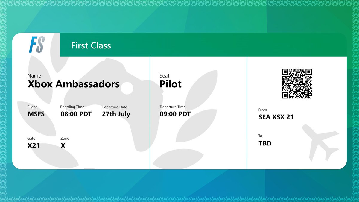 Hi, this is your capt- uh, #XboxAmbassadors Team speaking.

<a href="/MSFSofficial/">Microsoft Flight Simulator✈️</a> on Xbox Series X|S releases tomorrow (also on <a href="/XboxGamePass/">Xbox Game Pass</a>)! We've got our ticket ready and toothbrush packed.

What's the first place you're gonna visit and why is it your own place?