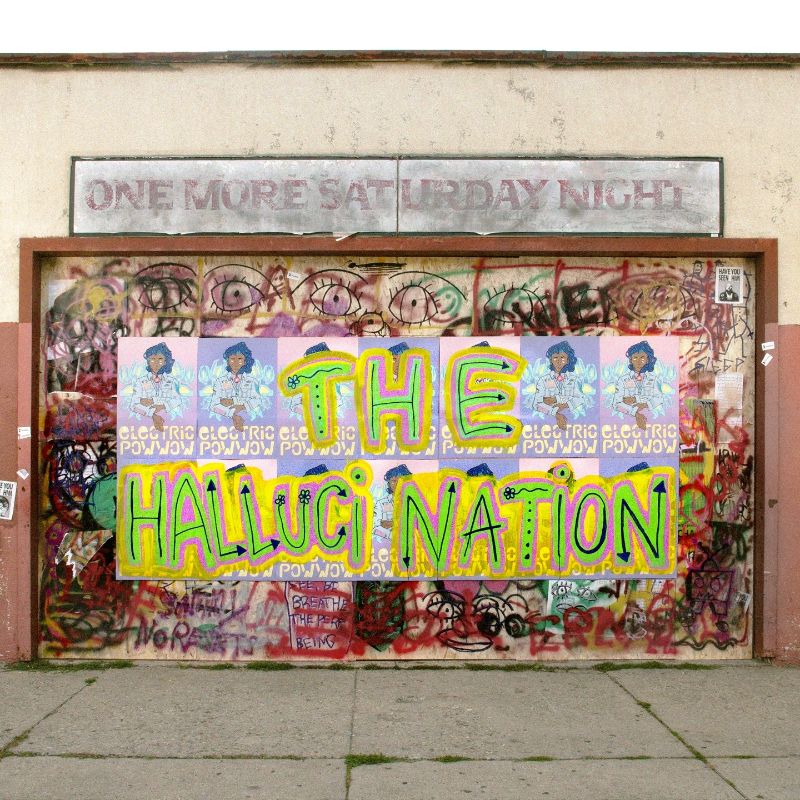 OutsideMusicD's tweet photo. Acclaimed Canadian DJ outfit The Halluci Nation (formerly known as A Tribe Called Red) return under a new name with their highly anticipated new album, One More Saturday Night. - https://t.co/2anlWVT3dZ https://t.co/RgiAvBwwlv