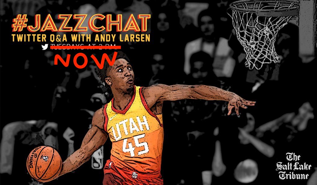 andyblarsen's tweet photo. Let's do a #JazzChat! You tweet me your questions (about the Jazz, the draft, free agency, COVID, soccer, the Olympics, sports, my job, or the human drama of life itself), and I'll answer! https://t.co/KTMewtDiMm