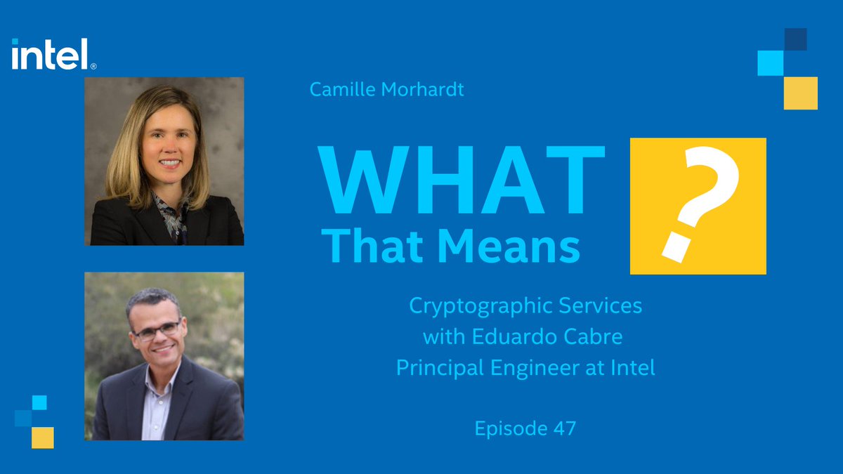 scwagnerTW's tweet photo. What are the different types of #cryptography? How much of a threat is #quantumcomputing? Why is #ecryption critical? Tune in for some important insights from @edcabre and Camille @morhardt on this episode of #CyberSecurityInside WTM. https://t.co/JzQlh6jJ62 #crypto https://t.co/I6Q7R73fvY
