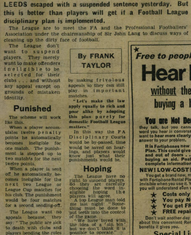 LUSCgriffinLUFC's tweet photo. Don Revie found himself in the dock in July 1973, with the FA ready to come down hard on clubs with poor disciplinary records. #lufc were given a suspended fine (pittance anyway!) &amp; the boss promised business as usual on the pitch, but super Leeds tamed &amp; entertained that season! https://t.co/t4Kq7VPYBw