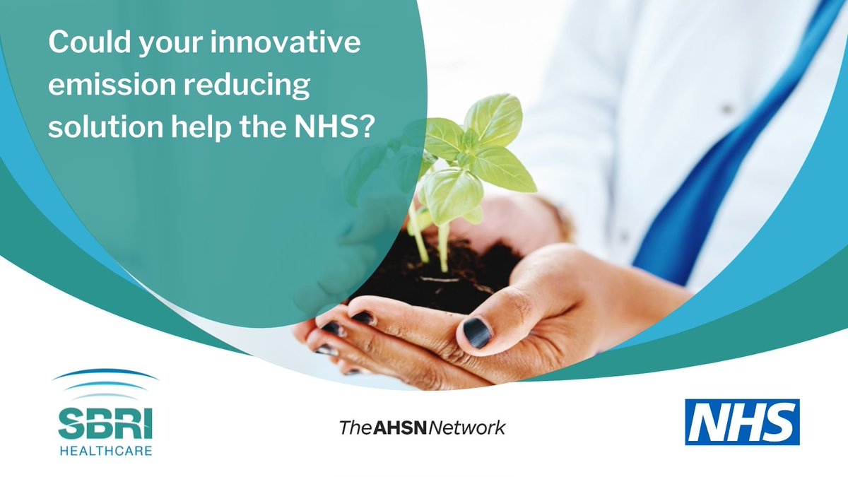 sbrihealthcare's tweet photo. Can your innovation help @GreenerNHS deliver net-zero emissions? Discover all you need to apply for funding as part of Competition 18 https://t.co/aPPKYV44xR. In collaboration with @AHSNNetwork, funded by @NHSEngland. #SMEs #NetZeroBritain #NetZeroNHS @AACInnovation https://t.co/gfqmQM3mRg