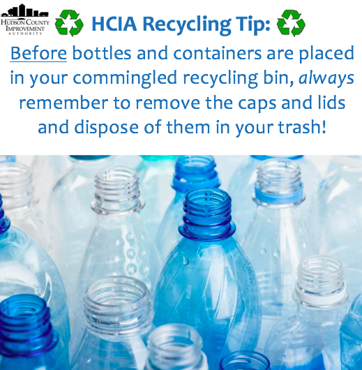 HCIAonline's tweet photo. Beat the heat with a cold bottle of water! Remember to remove caps and lids and dispose of them in the trash prior to placing them in your commingled recycling bin.
#HudsonCounty #Summer #recycling #recyclerightnj #savetheplanet https://t.co/QZLL3kA7mh