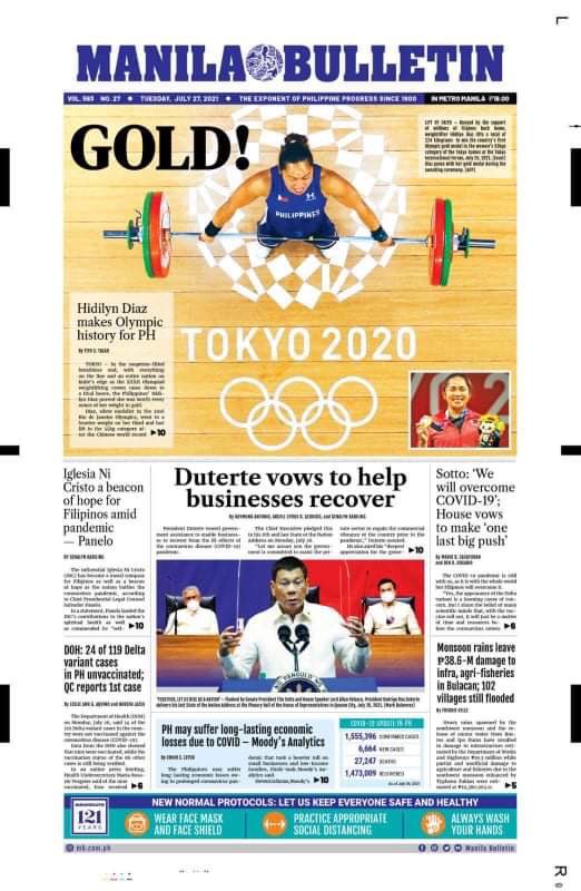 theninaellaine's tweet photo. This says a lot. A newspaper’s headline speaks a thousand truths. 🇵🇭 https://t.co/jtOosVSUWe