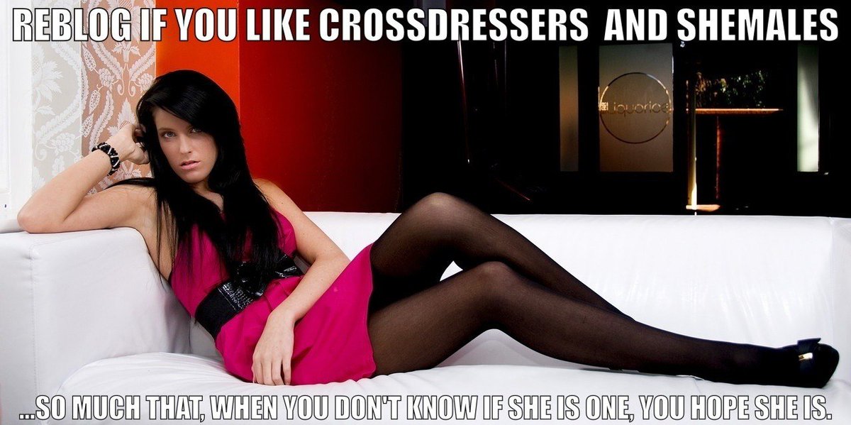 #Crossdresser. 