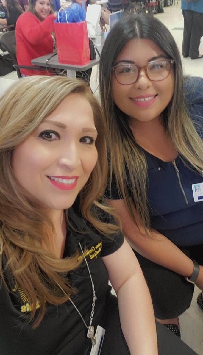EGutierrez0203's tweet photo. New Teacher Orientation 2021! I am super excited to have Iris Aguirre join our Allen team this year. Welcome to Allen! @CCISD @AllenCCISD https://t.co/2q5tnobBfW