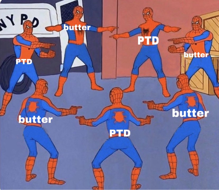 kookdice's tweet photo. butter and ptd on the billboard charts https://t.co/wle0NBmIrm
