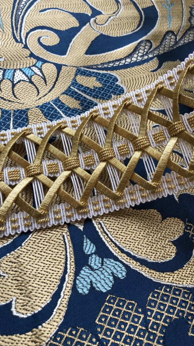 CushingWendy's tweet photo. Cleopatra Collection, 
The Alexander Lattice Braid working together with the Silk Gallery’s finest Fabrics, for grand palace refurbishment as well as plain contemporary design. Available from the stock list on our website…https://t.co/0IjypOI7Jk https://t.co/0MMDr6Sst9