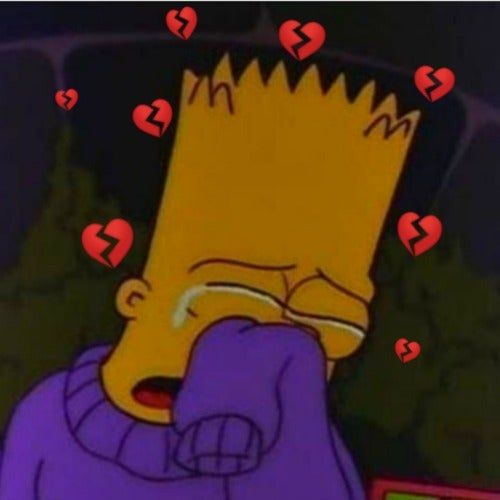 sadboy #sad #sadboys #sadboi #simpsons #love #people - Stickers De