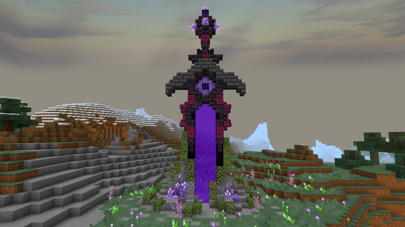 Worm I Dont Know Who Started This But I Gave A Shot At A Sword Nether Portal Minecraft Minecraftbuilds Minecraftnetherportal Minecraftsword Minecraftamethyst Minecraftinspiration T Co Egpzqbhfaq Twitter