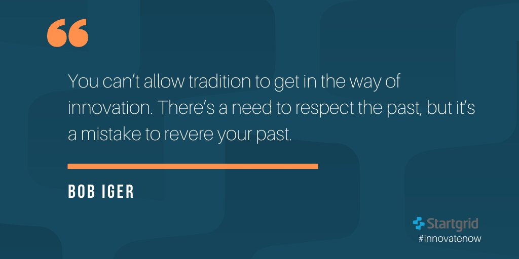 Are you allowing tradition to get in the way of innovation? #innovatenow #corporateinnovation #scaleinnovation #startupecosystem