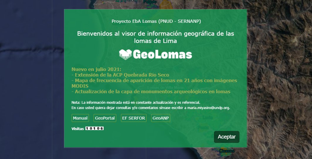 geolomera's tweet photo. #Geolomas
El visor de las lomas de Lima "Geolomas" ya superó las 10 000 visitas ☺ https://t.co/B5YuBnBzVX https://t.co/8ZCGRi6rSl