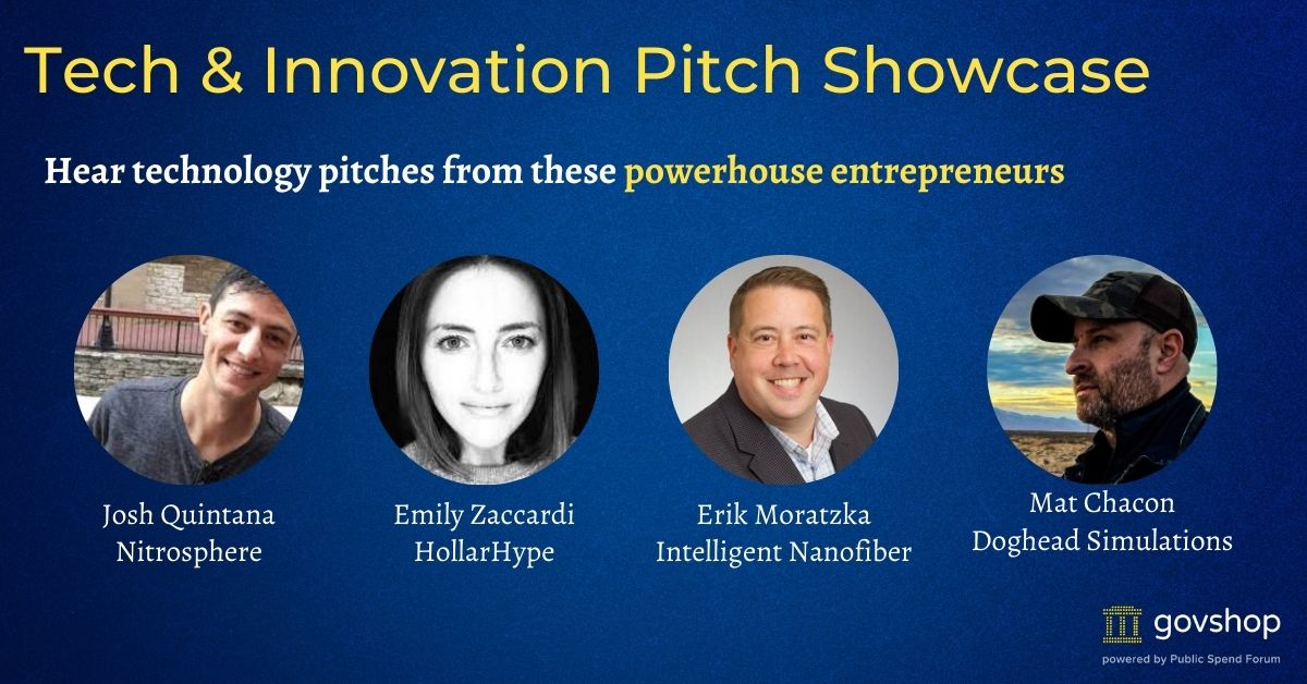 Meet the tech innovator transforming your love-hate relationship with technology + MORE! 
Read below to hear what these entrepreneurs offered in one of our weekly Emerging Tech &amp; Innovation Showcases. 

#PublicSpendForum #GovShop #OpenGovMarkets 

hubs.la/H0STQSn0