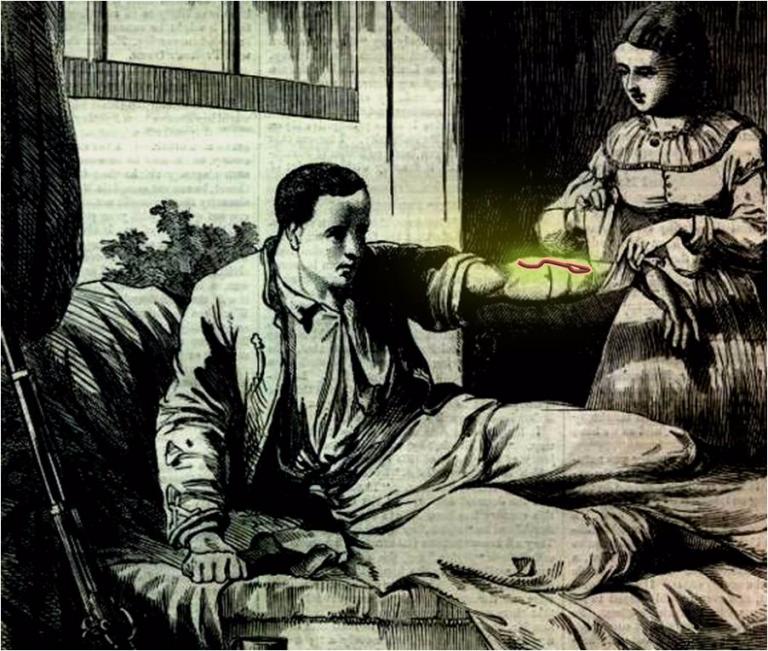 CutClassPodcast's tweet image. That’s either a holy and illuminated arm...or something weird and wiggly is happening in there. Patreon members will find out soon in our July exclusive!