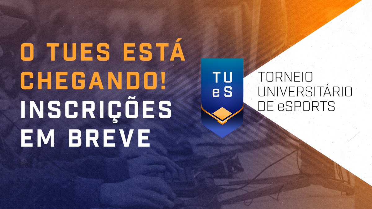 tuesgg's tweet photo. Tem universitário esperando o TUES aí? 👀

O torneio está de cara nova e agora está chegando com tudo. Serão várias modalidades para todo mundo participar. 😉

Anota na agenda para não esquecer: as inscrições abrem dia 1 de agosto 📝

Em breve soltaremos mais informações! https://t.co/DRkNNuDAFu