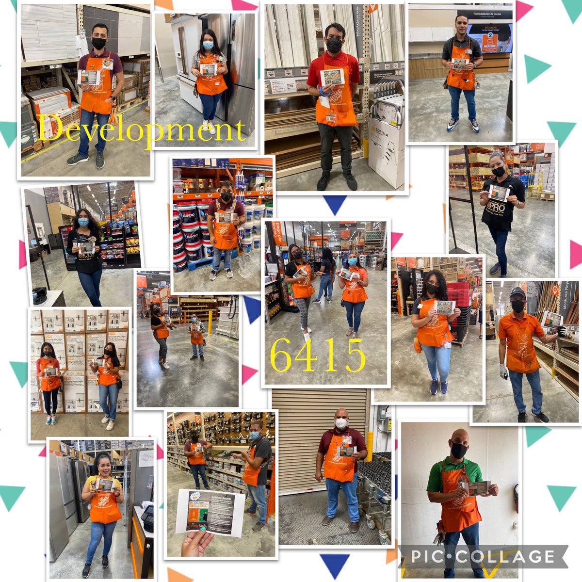 Growth &amp; Development for our associate! Thank you Kiara for your time to develop@our associate! #thd6415 #development #CensuaD281