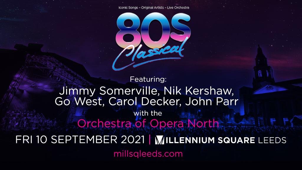 Steve Anderson (@mrsteveanderson) on Twitter photo I am so incredibly proud to announce that <a href="/80sClassical/">80s Classical</a> returns to <a href="/millsqleeds/">Millennium Square</a> 10th September 2021 with @JimmySomerville <a href="/NikKershaw/">Nik Kershaw</a> #GoWest <a href="/caroldecker/">Carol Decker π</a> <a href="/JohnParrMusic/">John Parr</a> <a href="/Opera_North/">Opera North</a> Orchestra conducted by <a href="/cliffmasterson/">Cliff Masterson</a> #DontStopBelieving
Tickets millsqleeds.com/whatson-event/β¦ I am so incredibly proud to announce that <a href="/80sClassical/">80s Classical</a> returns to <a href="/millsqleeds/">Millennium Square</a> 10th September 2021 with @JimmySomerville <a href="/NikKershaw/">Nik Kershaw</a> #GoWest <a href="/caroldecker/">Carol Decker π</a> <a href="/JohnParrMusic/">John Parr</a> <a href="/Opera_North/">Opera North</a> Orchestra conducted by <a href="/cliffmasterson/">Cliff Masterson</a> #DontStopBelieving
Tickets millsqleeds.com/whatson-event/β¦
