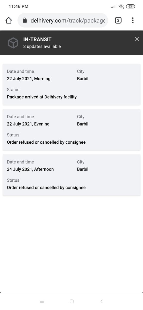 DTheempire's tweet photo. @help_delhivery @delhivery  i m twting 4 2nd tym. I ws suppsd 2 gt my prcl 5 days bfr. Bt dlvry guy mntnd dt prcl z cncld by me whch z lie. Pls tk reqd step asap. U guyz hv bn so irrespnble and showin utter negligence.  Trackin id - 3132610046001 https://t.co/yxcQni3wGk