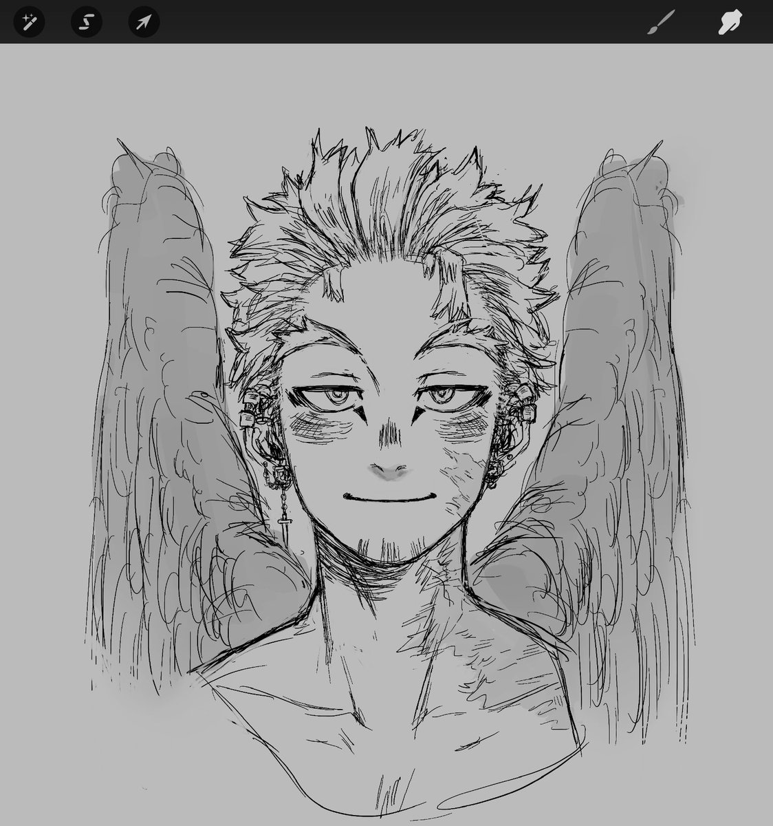 strawbit_ch's tweet photo. My warm up from yesterday to help me remember how to draw https://t.co/Za7ROEEp4g