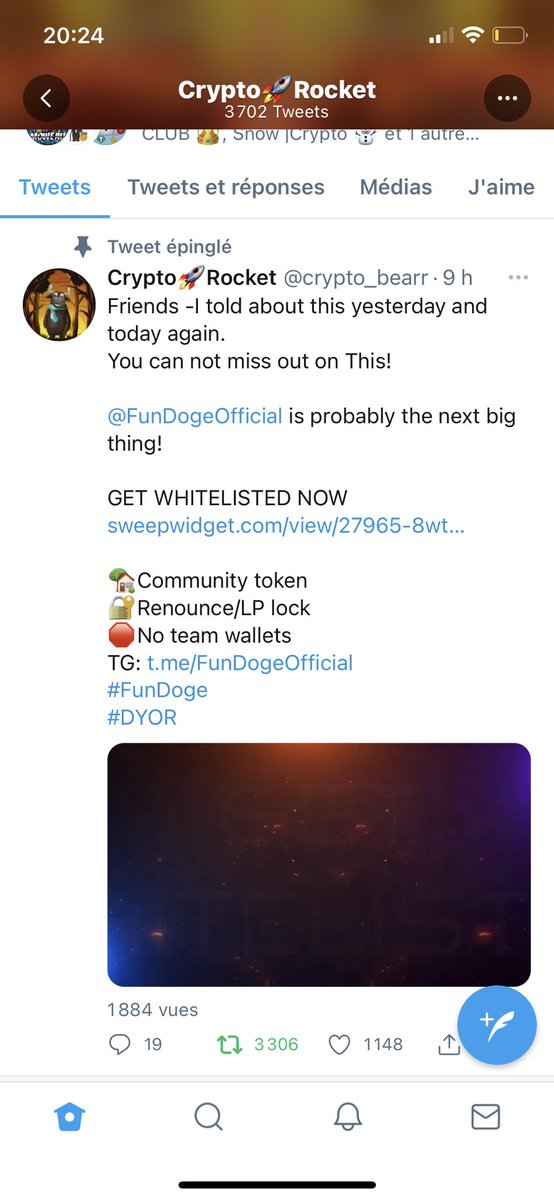 GamblerCrypto1's tweet photo. @crypto_bearr Done🔥 ! Ty for the opportunity. 🙏🏻🍀 https://t.co/JRyQ9f3HoJ