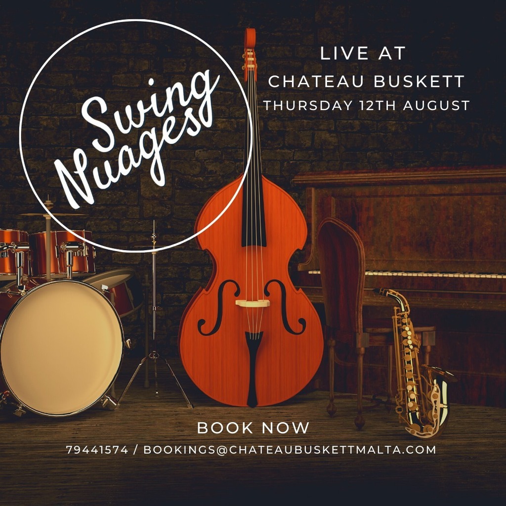 ChateauBuskett's tweet photo. ❓ How's this for a perfect evening... a secluded venue surrounded by beautiful woodlands, an array of marinated meats sizzling on the barbeque, fresh salads &amp; free flowing drinks and the uplifting sounds of live music by vintage jazz band, Swing nuag… https://t.co/AkdLMVS46w https://t.co/Kn9ymjcYC3