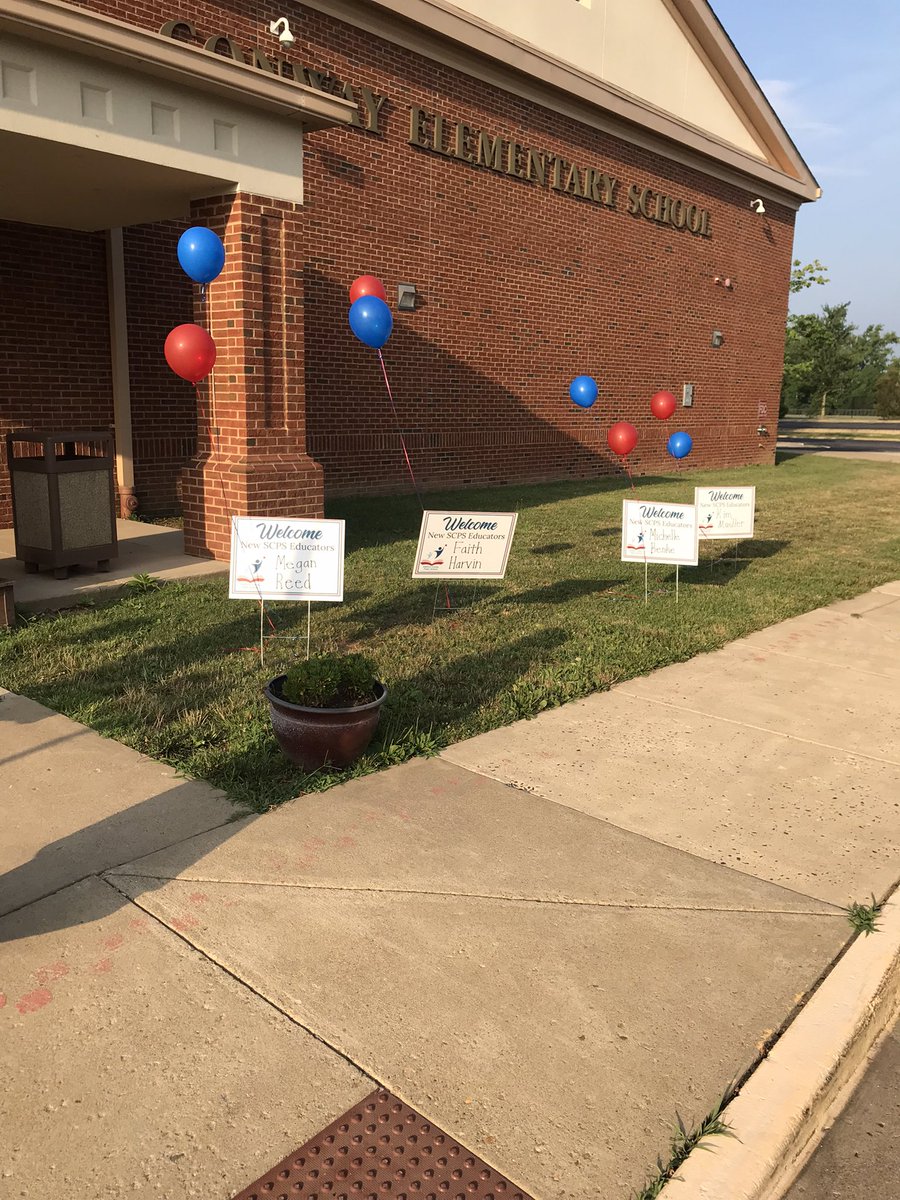 THunt4thgrade's tweet photo. @SCPS_Mentor360 We are so excited to welcome our newbies to our Conway Community!#SCPSNTI https://t.co/HS6Wn82zjV