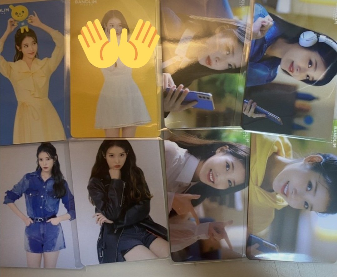 nachanz94's tweet photo. WTS want to sell IU photocard - banolim pizza
• 115k/each
• Ready KR
• Bs co via shopee 🍊 https://t.co/jqKebzHHB0