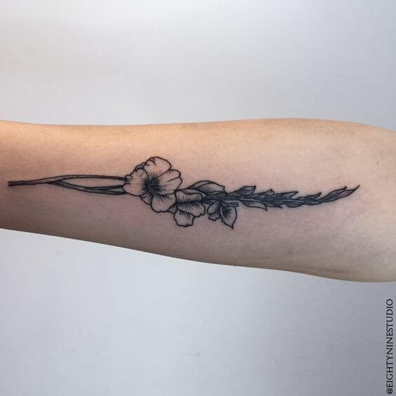 Charming August Birth Flower Tattoos  neartattoos