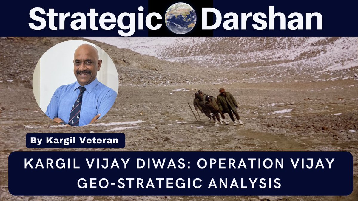 English Analysis: youtu.be/6WIx1UfFQzw KARGIL VIJAY DIWAS: Operation Vijay Geo-Strategic Analysis #KargilVijayDiwas #kargil