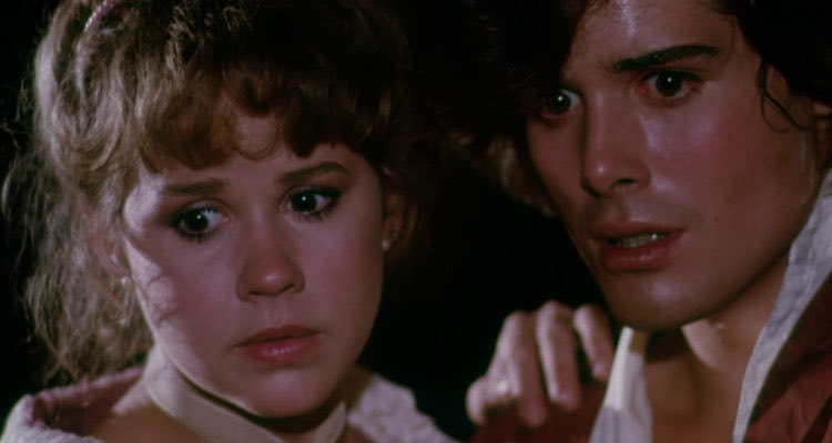 MovieRamblings's tweet image. REVIEW: Out on blu today via @101_Films here’s our thumbs-up verdict for 1981 horror fave #HellNight... bit.ly/3749wLm