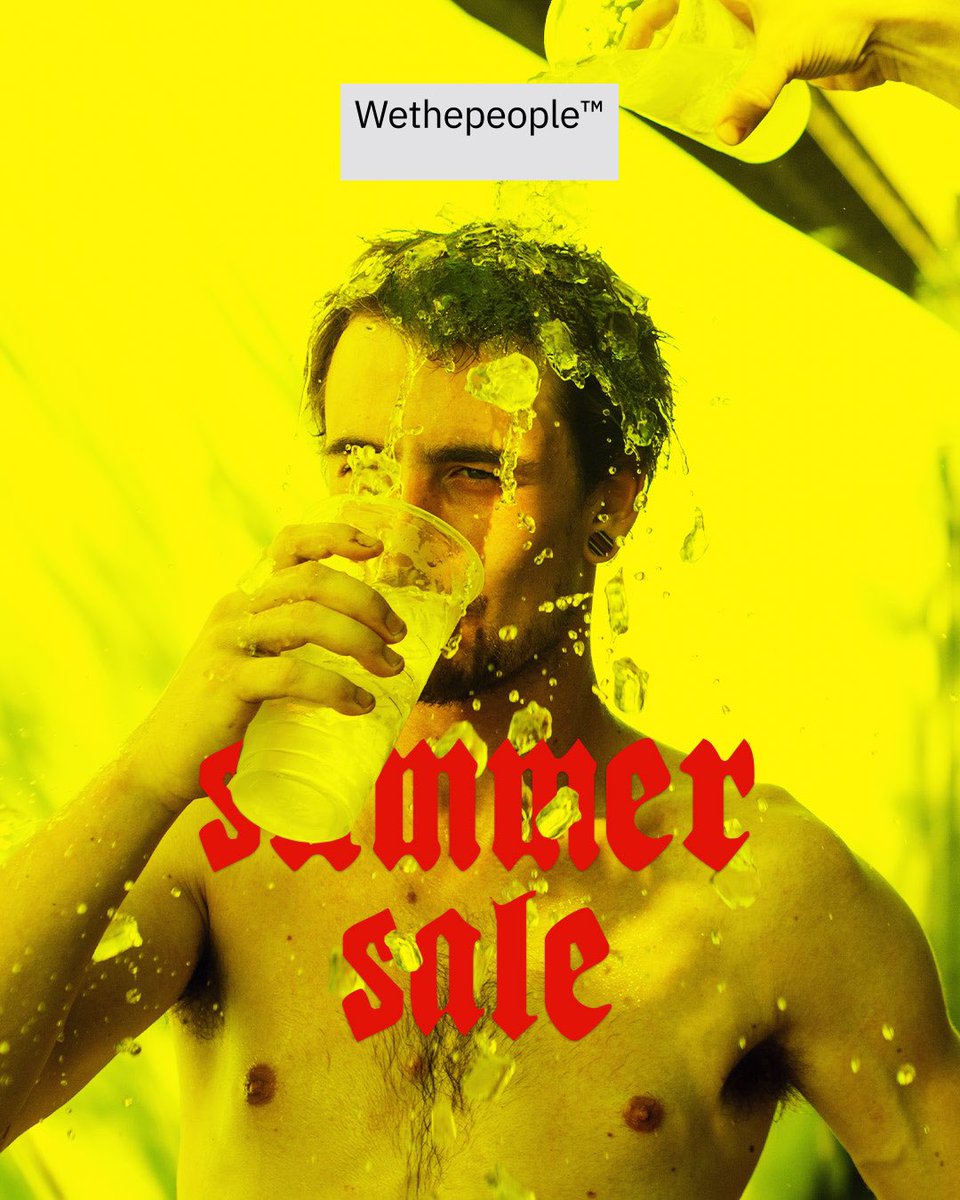Huge Summer Sale, head to Wethepeoplebmx.de and visit our US or EU store.