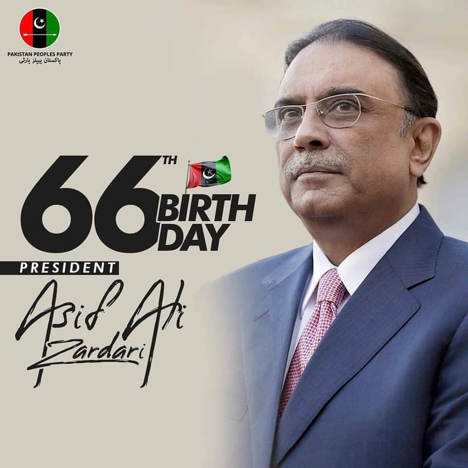 Happy Birthday to President Asif Ali Zardari, May Maula keep you smiling all your life Boss! 