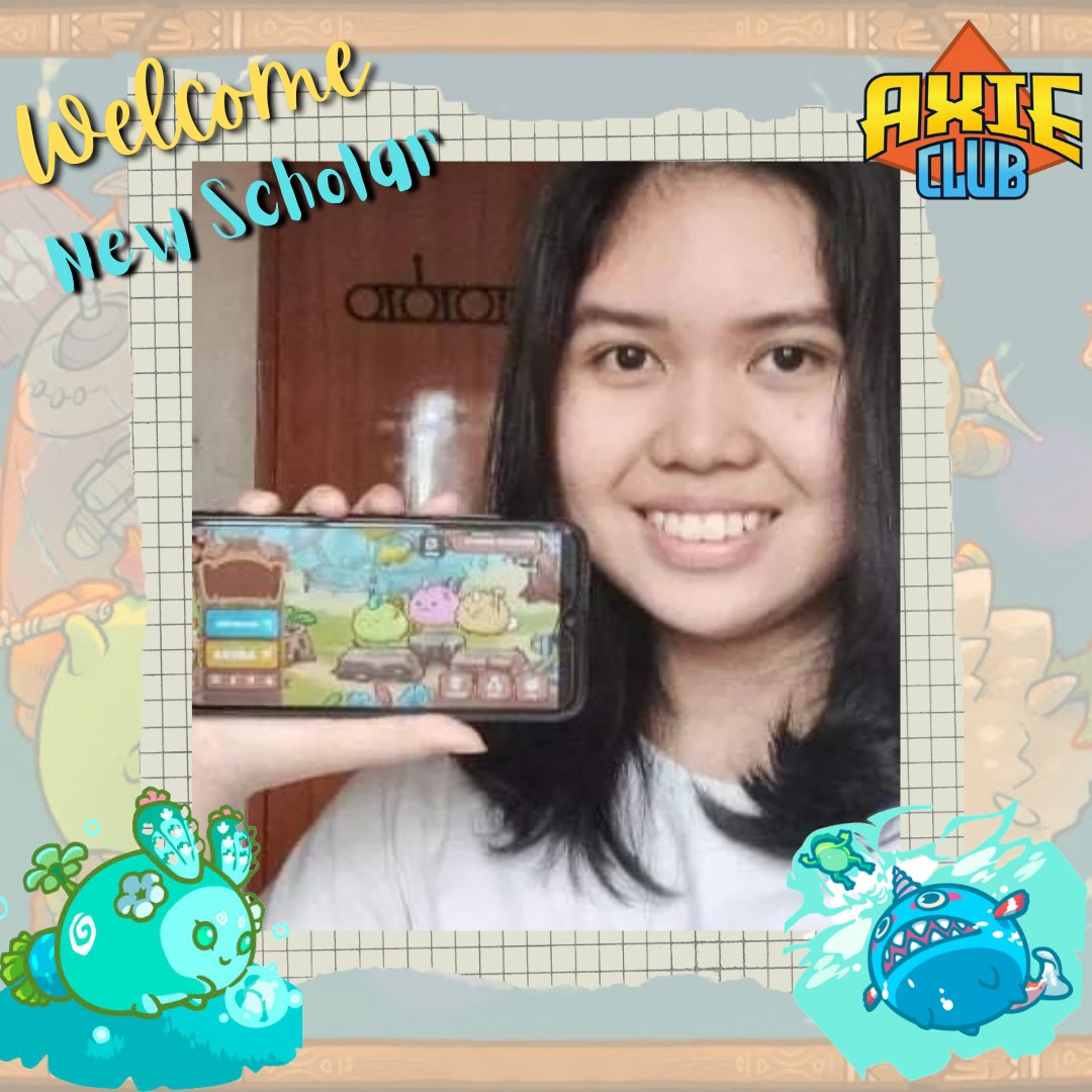 Axie_Club's tweet photo. Welcome to Axie Club! Scholars #27, and #29!

Do you want to be a scholar of Axie Club?

Follow us on twitter and apply using the link in our website https://t.co/VwZVwoFeEr.

Happy grinding! 😁
#AxieInfinity #Scholarship #NFTs #PlayToEarn https://t.co/ZMgsqNKFon