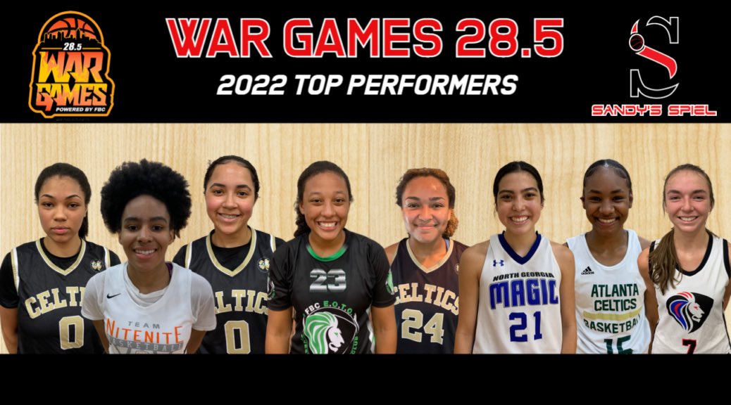 #WarGames 2022 Top Performers

<a href="/za_curlz/">Xaviera Dyer “Zay”</a> 
<a href="/ChloeSterling22/">Chloé Sterling</a> 
@caelan_ellis 
<a href="/jordankierbow1/">Jordan Kierbow</a> 
<a href="/aliyahbwash1/">Aliyah Washington</a> 
<a href="/jillybretz/">Jillian Bretz</a> 
<a href="/LETIYA2022/">LETIYA REEVES</a> 
<a href="/CaylaCowart/">Cayla Cowart</a> 
<a href="/davlakou10/">Evelina Davlakou</a> 
<a href="/Yupthtsbree/">Bryana Hardy</a> 
<a href="/Kate_McBride22/">Kate McBride</a> 

<a href="/InsiderExposure/">InsiderExposure</a> <a href="/WarGames285/">WarGames 28.5</a> <a href="/coach_jgray/">@teamhunchonxtgen</a> <a href="/NGAMagic/">North GA Magic</a> 

READ: sandysspiel.com/war-games-28-5…