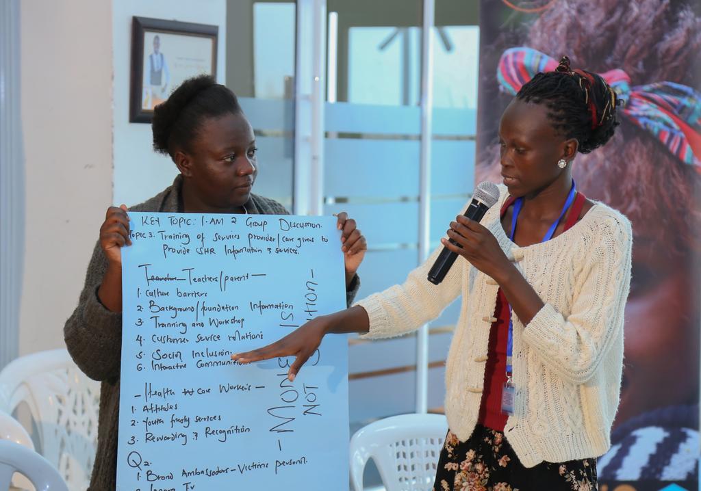 SivoFoundation's tweet photo. Lets talk about #YouthFriendly  services  in our hospitals and  dispensaries  offering  services  to  #Youngmothers.
#SheLeads @AbukaAlfred @AwinoFoundation @healgeneration1 @CREAWKenya @ThinkCREA @GirlsAdvocacyKE @ConnectSDGs https://t.co/rRCwASQP9V