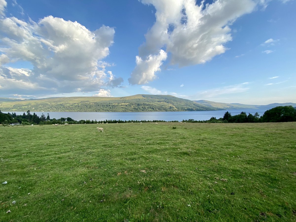 After-dinner walk. All change weather-wise tomorrow. <a href="/VisitScotland/">VisitScotland</a>