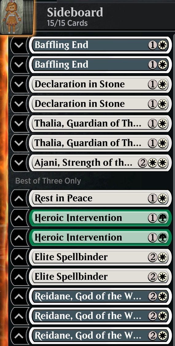 Ok here again with the decklists ;P 
Its just a bit diffrent from the #1 Version
<a href="/fireshoes/">Robert Taylor🔥</a> ;P