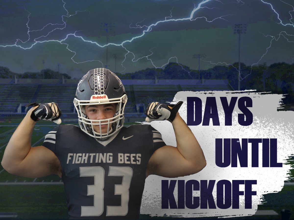 3⃣3⃣ DAYS
 #BringTheSting🐝