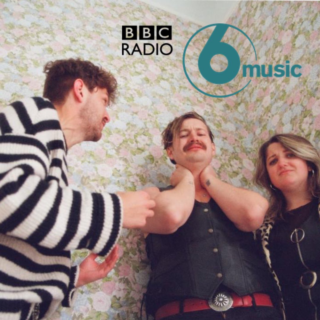 prettyhappyband's tweet photo. Woohoo! @steve_lamacq closed out his @BBC6Music show again with Sudocream! 🧴

For a song about nappy rash cream, people have been very kind.

📸 @nickwdonnell https://t.co/95qiNrtOpg