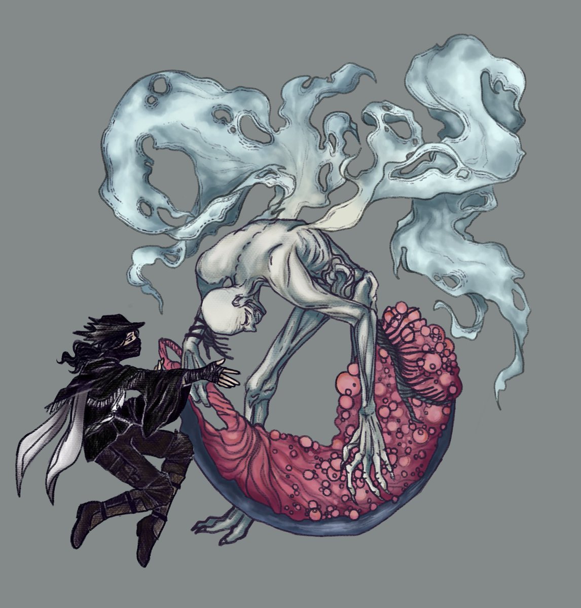 Fifthlunarchild's tweet photo. #Bloodborne #TheOldHunters 🌙 https://t.co/A8q2wF1899