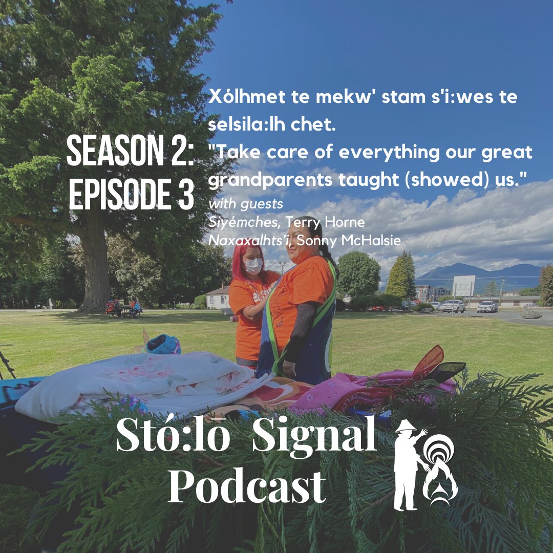 TheSXG_'s tweet photo. 𝗡𝗘𝗪 𝗦𝗘𝗔𝗦𝗢𝗡! 𝗥𝗲𝗹𝗲𝗮𝘀𝗲 𝗗𝗮𝘆🎙

Listen to full episode: https://t.co/UG57GUWDlS

𝗔𝗽𝗽𝗹𝗲: https://t.co/WXzAHCmOak

#Sólhtémexw #StólōSignalPodcast #SXTA #PulseofthePeople https://t.co/0XOGKEB1jm
