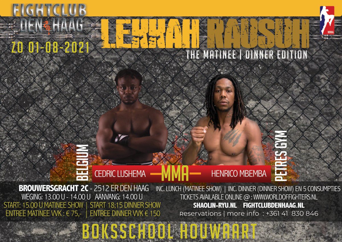 DuelloSportsMgt's tweet photo. Fight Week is here. Wishing Cédric Lushima (@OfficialDrikz) the best of luck. 

#AkiraFC #MMA #DuelloFam | Aug 1st 

🎟 Buy your tickets online @ https://t.co/5FEMqDMCrc

#ApaksWarriors🔺 #DaVinciFighting #ValonTeam #lhw #DutchKickboxing #DuelloFam #MMA #DuelloApproved✔️ https://t.co/plhfsTkA4B