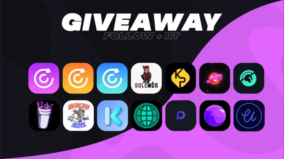 Giveaway 🥳

Prizes: 1 x = 
@RefreshNotify 
@RefreshSupplier 
@RefreshRobotics 
@solemates_de 
@KryptoProxies 
@CardWorldIO 
@300Chefs 
@cop_lean 
@Medicina_S
@ProxiesKist
@BlizzAIO 
@ProxerHQ
@JupiterProxies
@unlacedio

- FOLLOW ALL ACCOUNTS ✅
- Tag a friend 👥
- Retweet 🔁